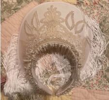 White showgirl headdress for sale  Middle Village