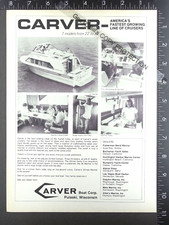 1977 advertisement carver for sale  Lodi