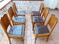 Sedie art deco usato  Pontecagnano Faiano