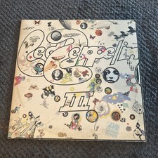 Led Zeppelin III - VINYL LP 1970 SD 7201 Wheel Works Nice! comprar usado  Enviando para Brazil