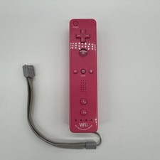 Controle remoto Nintendo Wii rosa com Motion Plus oficial Wii vendedor dos EUA comprar usado  Enviando para Brazil