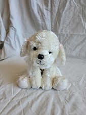 Usado, Russ Berrie MOLLIE Bichon Frise Cachorro Branco Arcos Rosa 9" Excelente Estado comprar usado  Enviando para Brazil
