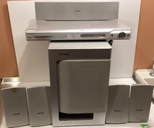 Usado, Sistema de home theater Philips DVD HTS3440 não testado - com controle remoto/alto-falantes comprar usado  Enviando para Brazil