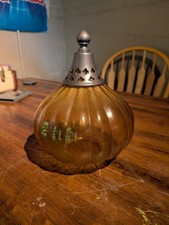 Vintage amber glass for sale  Carmi
