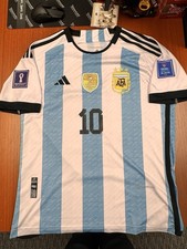 Usado, Camiseta Adidas autêntica Aeroready Argentina Lionel Messi Copa do Mundo tamanho XL comprar usado  Enviando para Brazil