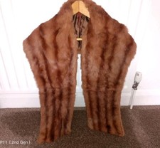 Vintage fur stole for sale  SKEGNESS