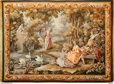 Aubusson tapisserie étang d'occasion  Fruges