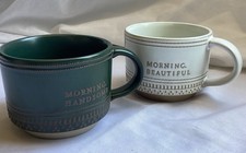 Canecas de grés magnólia Hearth & Hand xícara manhã linda e bonita 2 conjuntos 15 oz comprar usado  Enviando para Brazil