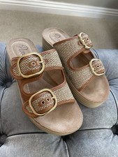 Parex leather wedge for sale  LEEDS