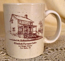 Caneca Elizabeth Furnace Cabin Lee Ranger District Fort Valley VA Serviço Florestal dos EUA comprar usado  Enviando para Brazil