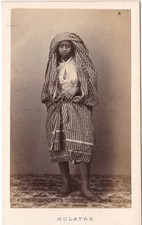 Mulatre algérienne par Claudius Portier Alger 1865 Photo CDV Type Algérie comprar usado  Enviando para Brazil