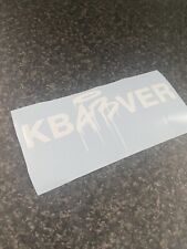 Kb43ver sticker decal for sale  LIVERPOOL