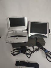 DVD player portátil Duraband tela dupla 7" testado e funciona comprar usado  Enviando para Brazil