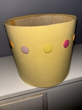 Lampshade yellow for sale  LONDON