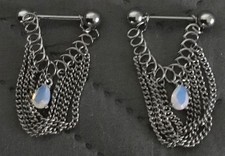 Nipple jewellery stunning for sale  SOUTHAMPTON