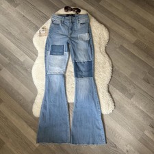 Hollister patchwork flare for sale  SELBY