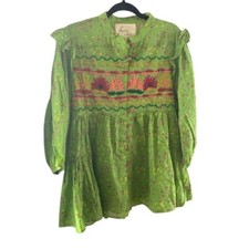 Embroidered floral button for sale  Henderson