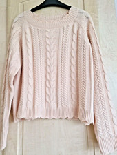Pink scalloped jumer for sale  NORTHAMPTON