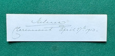 Antique royal signature for sale  LONDON