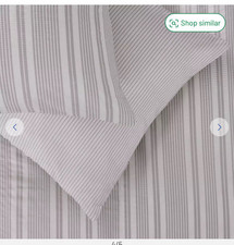Home striped seersucker for sale  BURTON-ON-TRENT