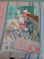 Knitting pattern cuddles for sale  NEWBURY