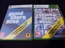 Grand Theft Auto GTA IV and V Xbox 360 Promo Rare na sprzedaż  PL
