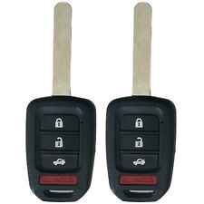 2 chaveiro de carro com controle remoto sem chave 4 botões para Honda Civic Sedan 2014 2015 2016 2017 comprar usado  Enviando para Brazil