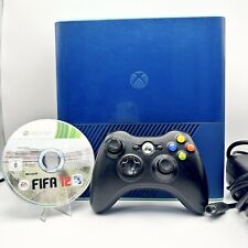 XBOX 360 SLIM EUROPA 500GB BLU/TEAL CON CONTROLLER+GIOCO+COMPLETA DI CAVI na sprzedaż  Wysyłka do Poland