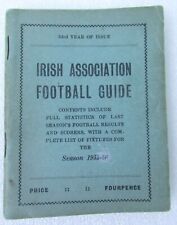 Irish association football for sale  ANTRIM