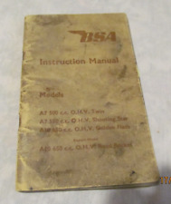 Bsa original instruction for sale  YEOVIL