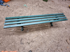 Metal park bench for sale  MILTON KEYNES
