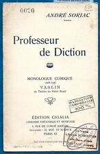 Professeur diction monologue d'occasion Professeur diction monologue d'occasion  France