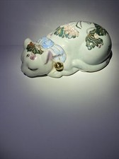Porcelain sleeping cat for sale  GERRARDS CROSS