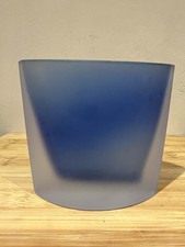 Vintage frosted blue for sale  ELLESMERE PORT