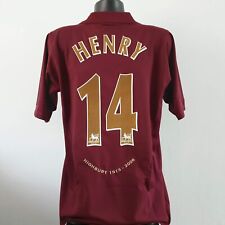 Henry arsenal shirt for sale  LOWESTOFT