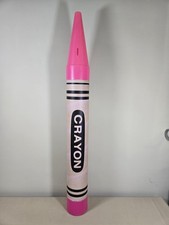 Moeda Fantazia Vintage Giant 35” lápis de cor cofrinho rosa claro 1988 comprar usado  Enviando para Brazil