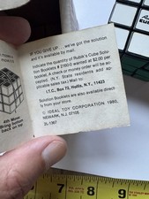 Vtg original rubik for sale  Yonkers