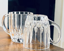 2 canecas de café/chá vintage Cristal d'Arques cristal chumbo genuíno França 12 oz comprar usado  Enviando para Brazil