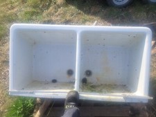 Keramag doppelwaschbecken 120c gebraucht kaufen  Belm