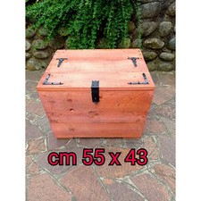 Cassapanca baule legno usato  Solza