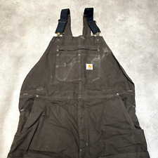 Carhartt denim dungarees for sale  HUDDERSFIELD