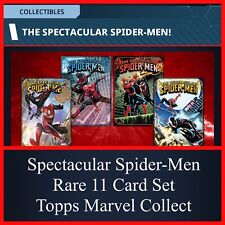 ESPECTACULAR JUEGO DE 11 CARTAS RARO SPIDER-MEN-sin premios-TOPPS MARVEL COLLECT DIGITAL, usado segunda mano  Embacar hacia Argentina