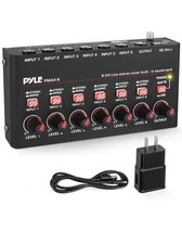 Mini mixer de linha Pyle 7 canais sem fio BT streaming com interface de áudio USB comprar usado  Enviando para Brazil