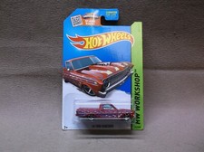 Usado, Hot Wheels 2015 #212 Red 1965 Falcon 65 Ford Ranchero Pick Up Hot Rod Flames comprar usado  Enviando para Brazil