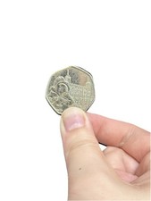 Seltene 50p münze gebraucht kaufen  Versand nach Germany