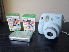 Câmera de Filme Instantânea Fujifilm Instax Mini 8 Azul 60mm com Filme! comprar usado  Enviando para Brazil