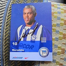 Autogrammkarte marcelinho hert gebraucht kaufen  Hof