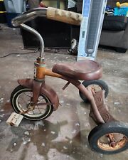Triciclo infantil vintage AMF Junior aço década de 1940 década de 1950, triciclo de bicicleta rústica comprar usado  Enviando para Brazil