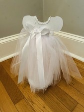 Charming white tulle for sale  Acton