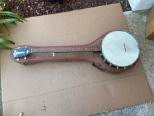 Usado, Banjo e estojo vintage KAY 5 cordas costas abertas década de 1960 em bom estado comprar usado  Enviando para Brazil